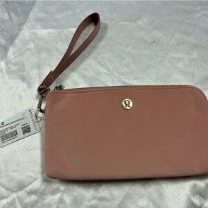 lululemon athletica Blush Pink Wristlet